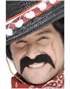 Mexikanischer Bandit Schnurrbart