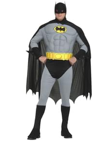 Plus Size Muscular Batman Costume