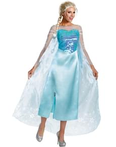 Disfraz de Elsa Frozen deluxe para mujer