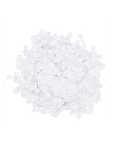 Pose med Hvit Konfetti 10 Kilo