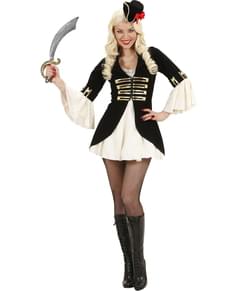 Disfraz de capitana pirata para mujer