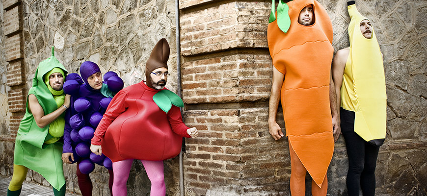 Mad og Drikkevarer kostumer