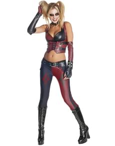 Harley Quinn Arkham City Asylum Adult Woman Costume