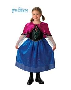 Costume Anna Deluxe Frozen - Il regno di ghiaccio da bambina