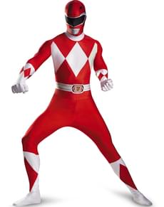 Mighty Morphin: Power Rangers Red Adult Costume