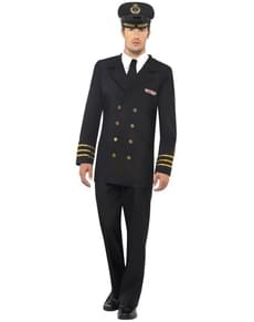 Déguisement d'officier de la marine pour homme