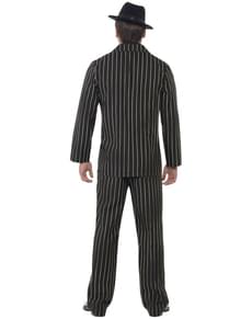 Golden Pinstripe Gangster Costume