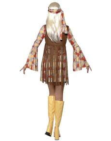 Déguisement de femme hippie des années 60