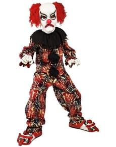Costume pagliaccio terrorizzante da bambini