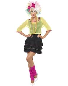 Damen Kostüm 80er Jahre Pop Party
