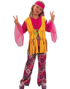 Costume da bambina hippy