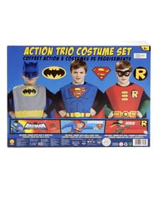 Batman, Robin ja Superman lasten asusteet