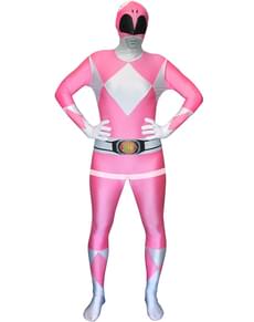 Morphsuit Power Ranger pink kostume