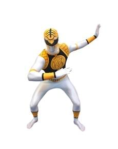 Morphsuit White Power Ranger Adult Costume