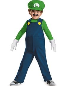 Disfraz de mini Luigi prestige para niño