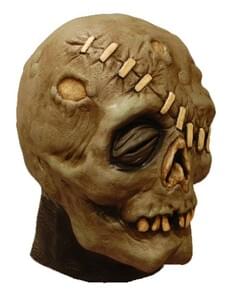 Skalle med kutt maske