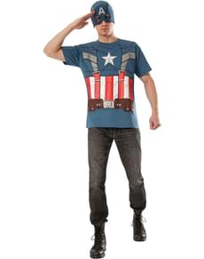 Captain America Kostüm Kit für Herren retro The Winter Soldier