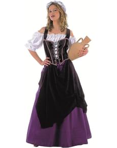 Costume da donna medievale