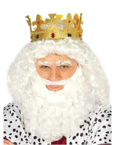 Kuninkaan kruunu glitterillä aikuisille