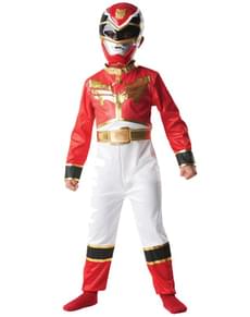 Roter Power Ranger Kostüm für Jungen Megaforce