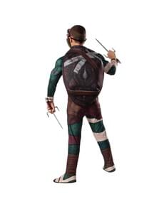 Raphael Krieger Kostüm für Kinder mit Muskeln Ninja Turtles