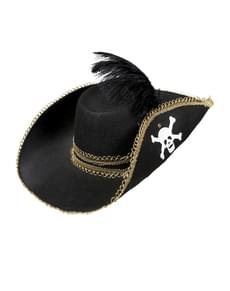 Captain pirate hat for adults