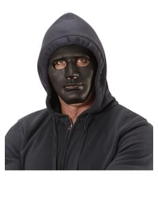 Strassenkrimineller Maske schwarz