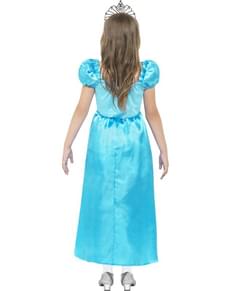 Costume Princesse Cendrillon bleu pour fille