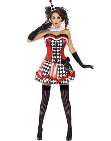 Fever Harlequin costume for a woman