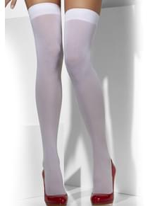 Calze bianche opache