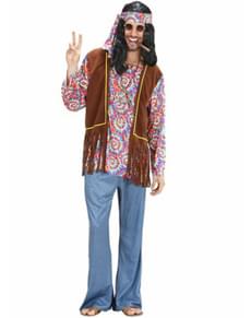 Déguisement hippie peace and love homme