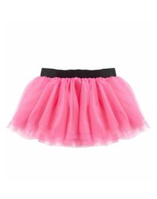 Tutu rose fluo femme