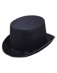 Large black top hat