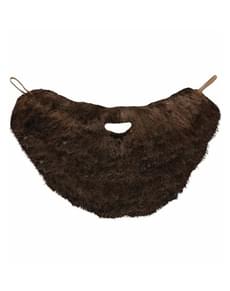 Raskas punaruskea parta viiksillä