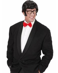 Adjustable red bow tie