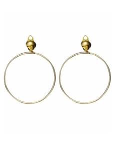 Orecchini cerchi dorati