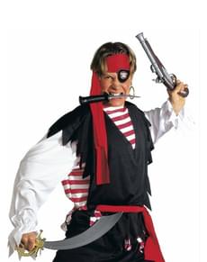 Sciabola pirata e benda