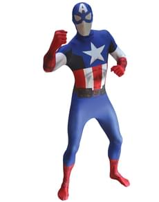 Costume da Capitan America Classic Morphsuit