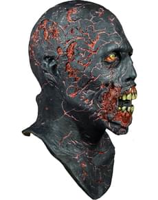 Masque carbonisé The Walking Dead latex