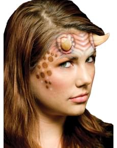 Kurze Alien Hörner aus Latex