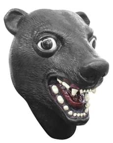 Latex Black Bear Mask