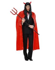 Mantello rosso sottile lungo uomo