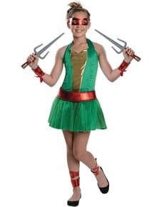 Girls Raphael Teenage Mutant Ninja Turtles costume