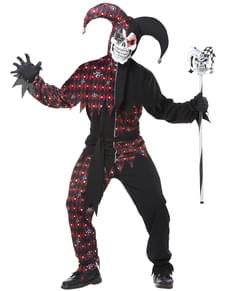 Déguisement bouffon sinistre pour homme