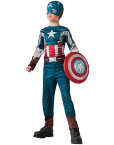 Boys Captain America: The Winter Soldier Retro Costume