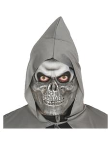 Mezza maschera da scheletro misterioso