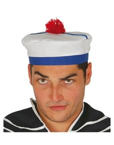 Mens boat sailor cap