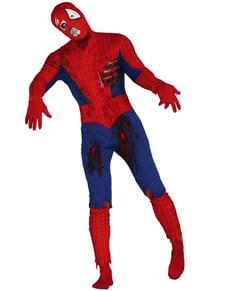Mens zombie Spiderman costume