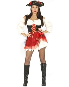 Sinnliches Piratin Kostüm für Damen