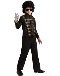 Giacca Michael Jackson militare deluxe nera bambino